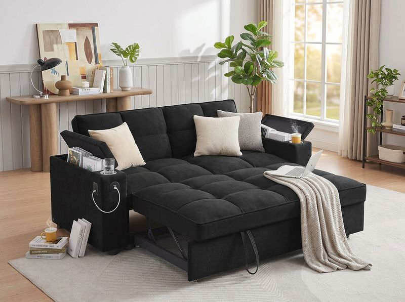A Guest Texts 'Omw' and the Couch Becomes a Bed